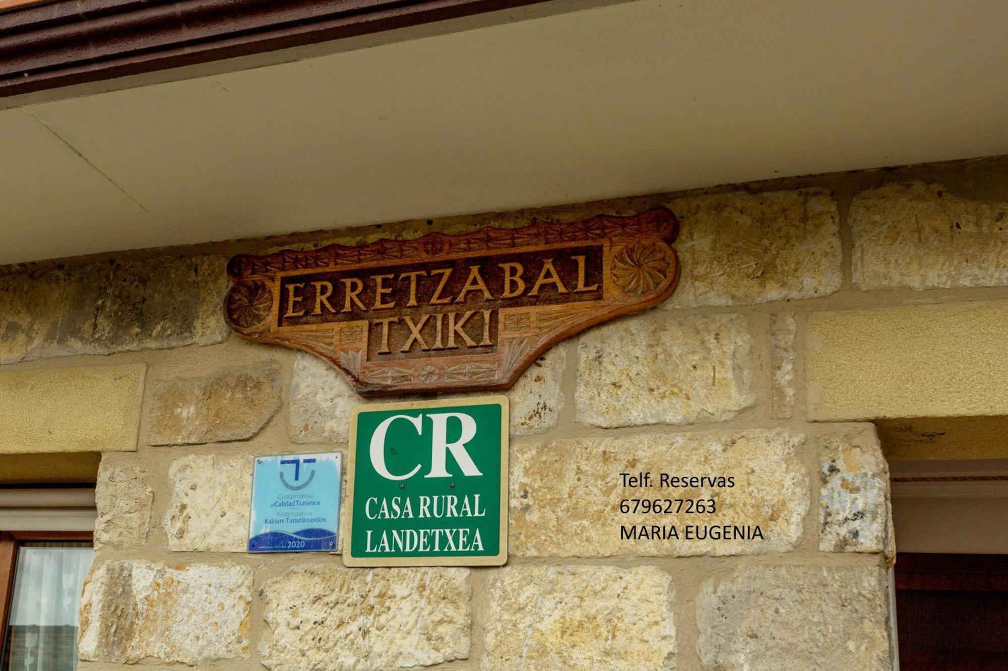 Casa Rural Erretzabal Txiki Orio Bagian luar foto